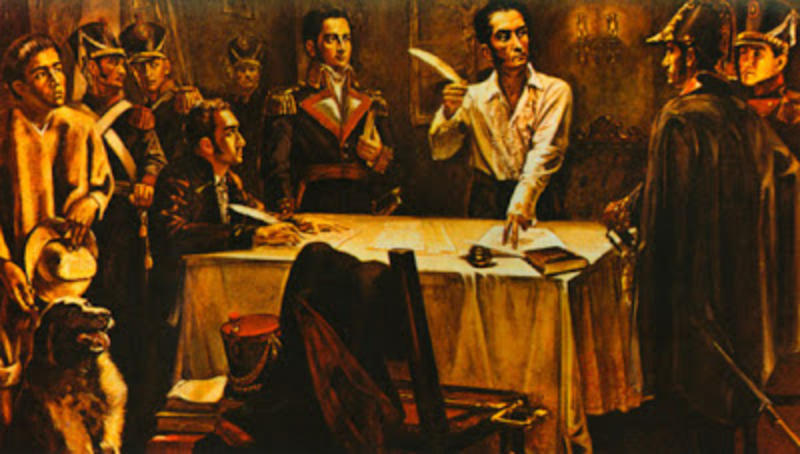 cuadro decreto a muerte