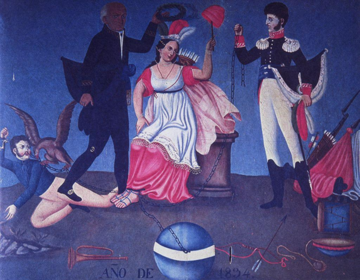 Allegory of Independence. México, 1834. Oil on canvas. https://jstor.org/stable/community.13698843.