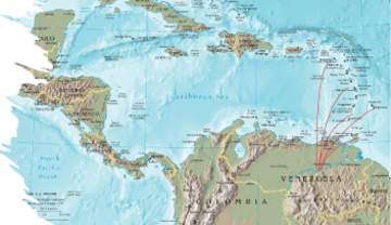 venezuela in the caribbean